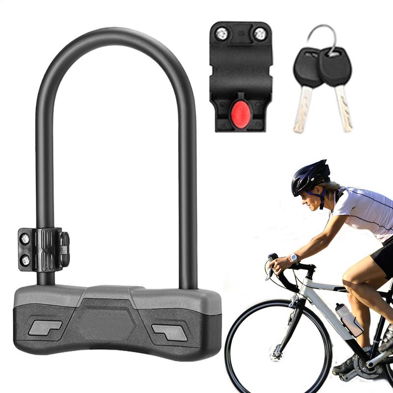 Commuter Bike Lock - オートバイロックバイクロックヘビーデューティ盗難防止サイクリング用品ラックハンドルバー通勤旅行屋外学校大人