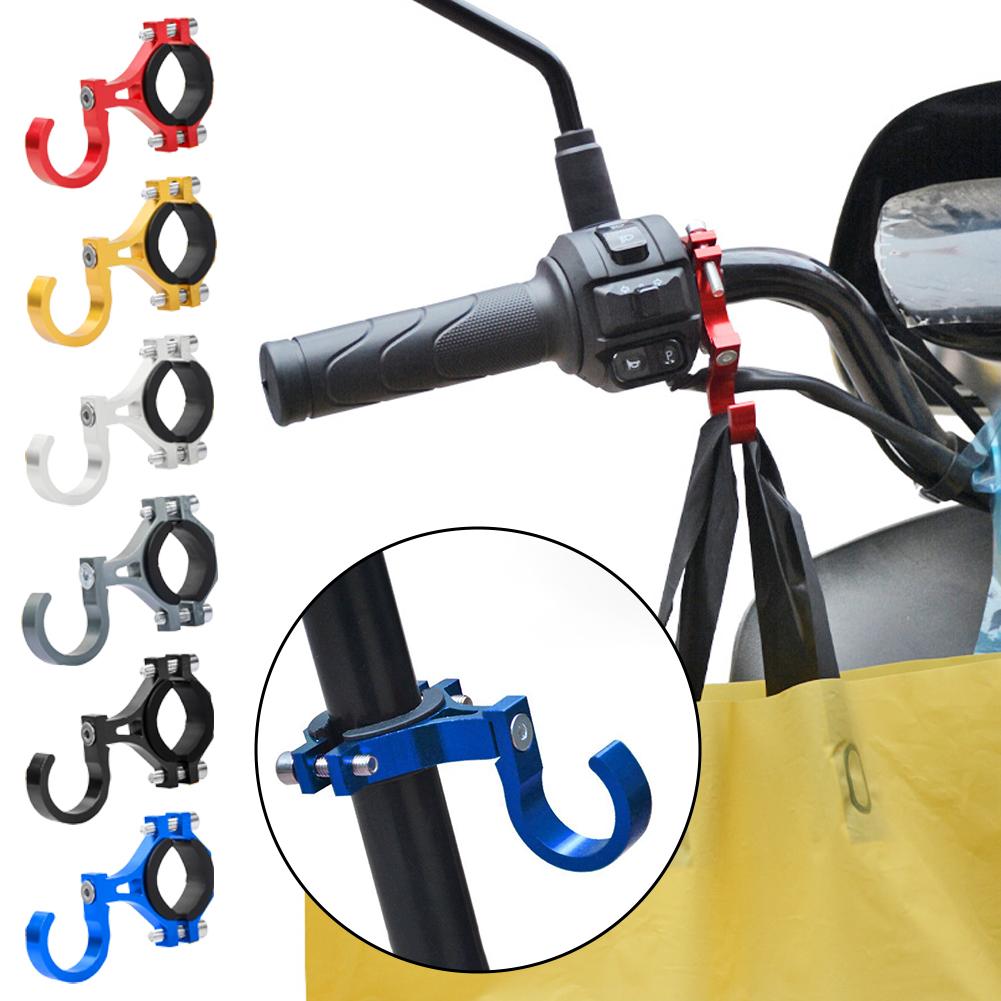 Cycling Commute Bag - ユニバーサルアルミ合金フックハンガーホルダー、スクーター、バイク、オートバイバッグ用、穴あけ不要、自転車ハンドルバーフックチューブクランプマウント