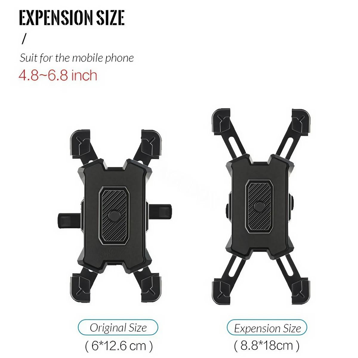 1PC オートロック自転車電話ホルダー自転車携帯電話ホルダー - Commuter Bike Lock のレビューと価格