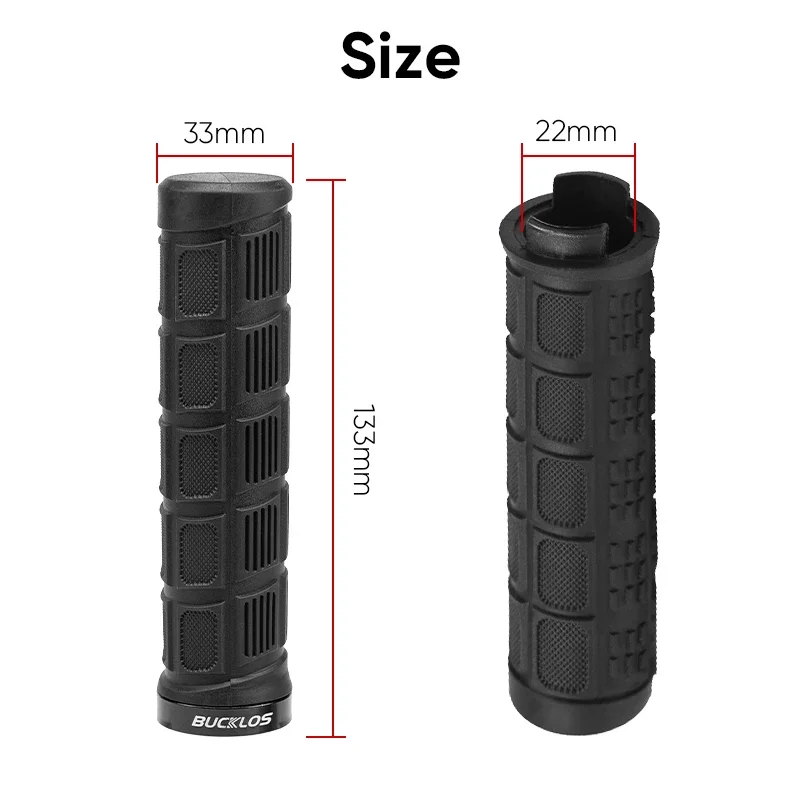 BUCKLOS 自転車グリップゴムソフト快適な 22.2 ミ - Commuter Bike Lock のレビューと価格