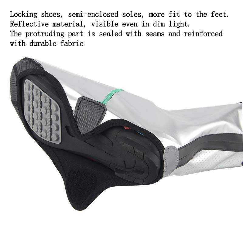 防水サイクリングシューズカバー、男女兼用、PU素材、自転車用 - Cycling Commute Shoes のレビューと価格