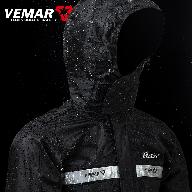 VEMAR 防水バイク用レインギア、上下セット、防風バイク用 - Cycling Rain Jacket Commute のレビューと価格