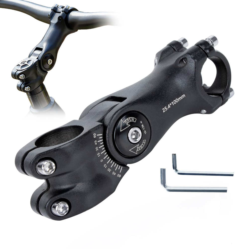 調整可能な自転車ステムライザー 100mm/120mm ハン - Cycling In City のレビューと価格