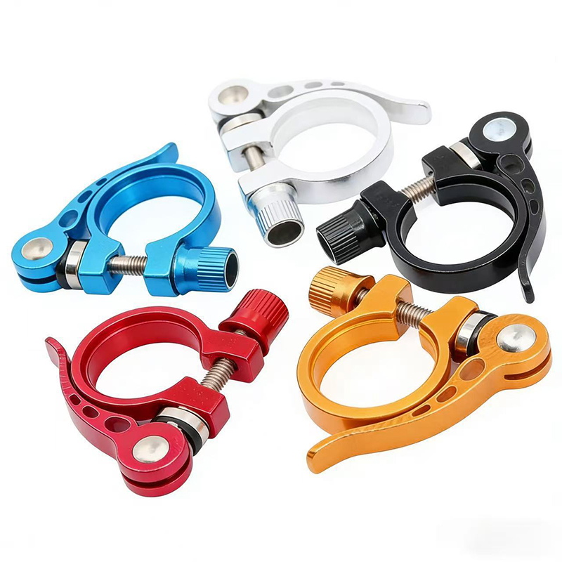 自転車シートポストクランプ 31.8/34.9mm クイック - Commuter Bike Lock のレビューと価格