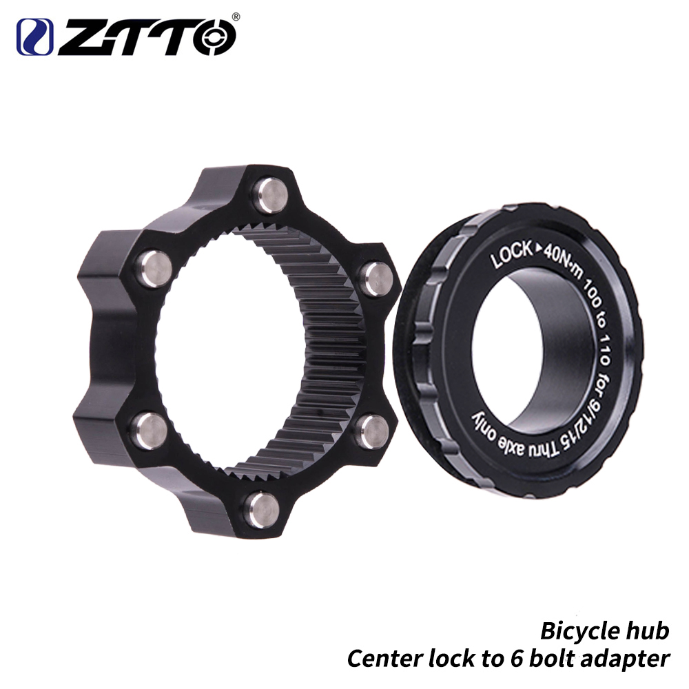 ZTTO自転車ハブセンターロックアダプター（6ボルトディスク - Commuter Bike Lock のレビューと価格
