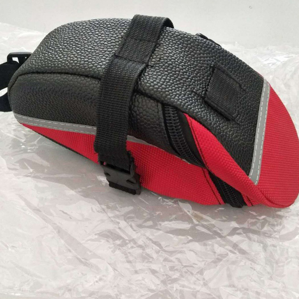 マウンテンバイク用サドルバッグ。防水PVC素材、サイクリング - Saddle Bag Under Seat のレビューと価格