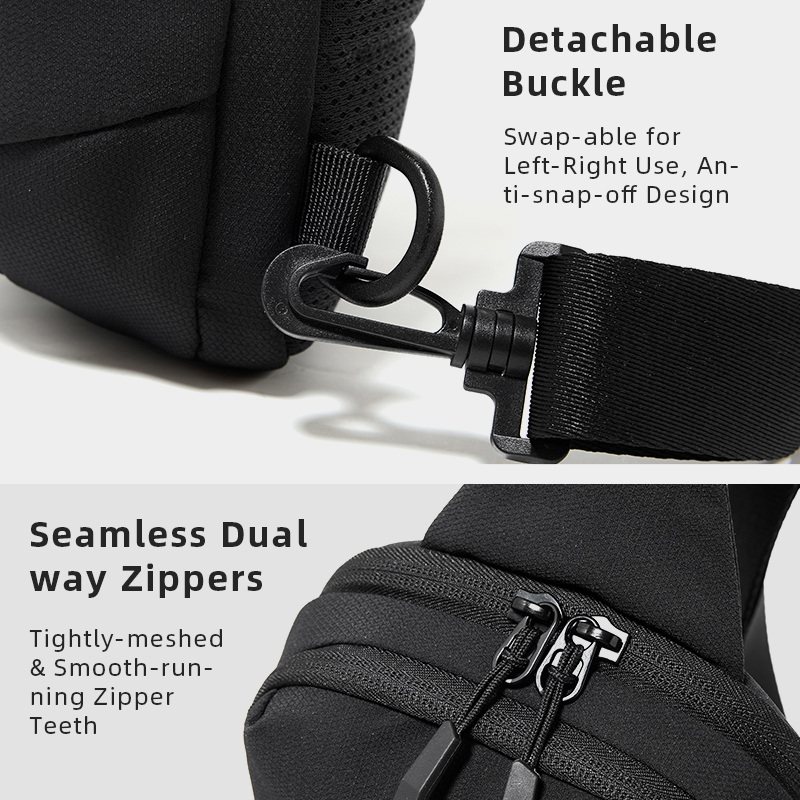 VOLUNTEER 2.5L スリングチェストバッグ メンズ - Waterproof Cycling Commute のレビューと価格