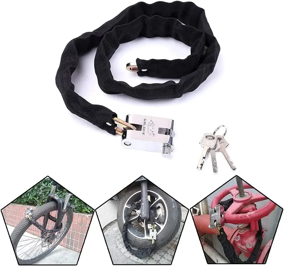 1.2M 2M 3M オートバイバイクロック ヘビーデューテ - Commuter Bike Lock のレビューと価格