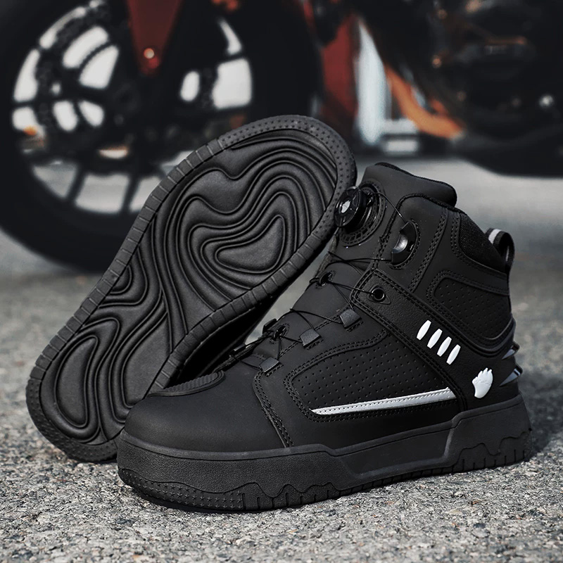 メンズ用バイクブーツ、防水、モトクロス、サイクリングシューズ - Cycling Commute Shoes のレビューと価格