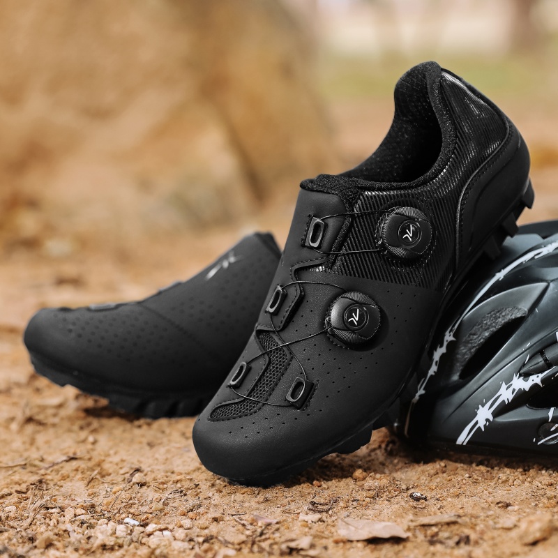 メンズロードマウンテンバイクライディングシューズ、快適な四季 - Cycling Commute Shoes のレビューと価格