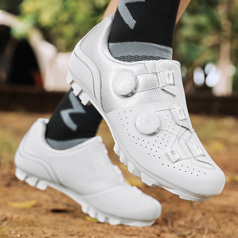 メンズロードマウンテンバイクライディングシューズ、快適な四季 - Cycling Commute Shoes のレビューと価格