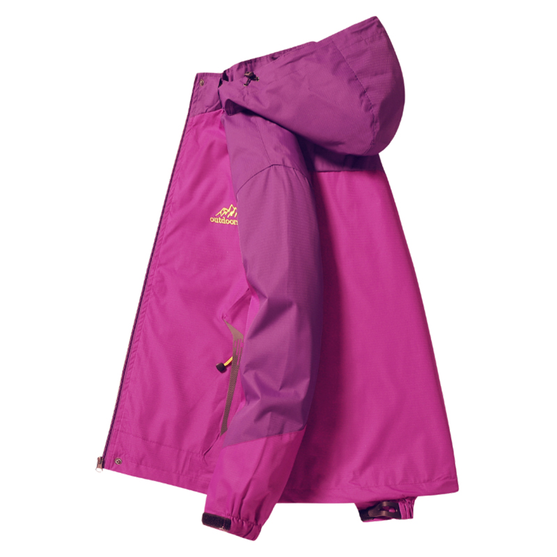 女性春トレッキングジャケット屋外ハイキングレインコートウイン - Cycling Rain Jacket Commute のレビューと価格