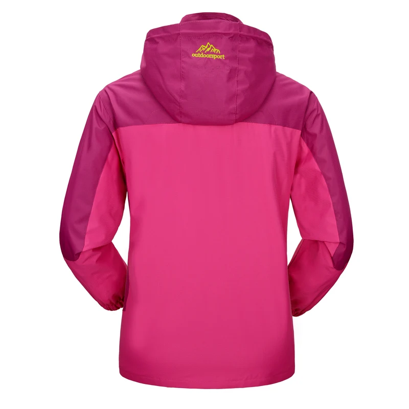 女性春トレッキングジャケット屋外ハイキングレインコートウイン - Cycling Rain Jacket Commute のレビューと価格